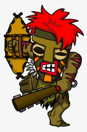 Tiki Warrior By Jonliland On Deviantart - Tiki Warrior Cartoon