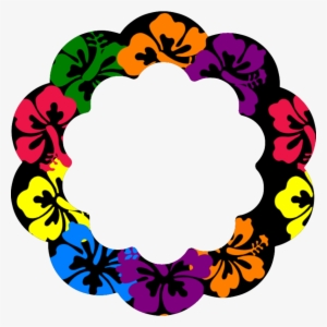 Frame Png Album - Ducttapeworld Hawaiian Flower Duct Tape Wallet