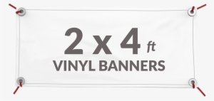 Custom Custom 2' X 4' Banners - 4 X 6 Sign