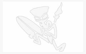 Tiki Surfer Svg Black And White Library - Tiki Surfer