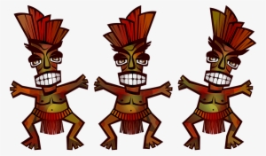 Top Bar Decorating Ideas - Tiki Men Pillow Case