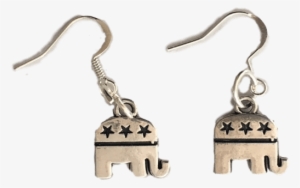Gop Elephant Earrings - Earrings