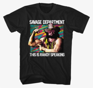 Savage Department Macho Man T-shirt - Misfits Shirt