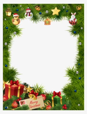 Christmas Frame - Christmas Frame Transparent Png
