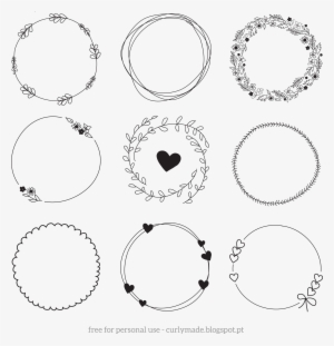 Hand Drawn Laurel Png - Hand Drawn Wreath Clipart Svg