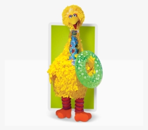 Bird Watching With Big Bird - Illustration