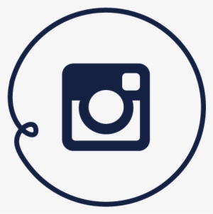 Drawn Symbol Instagram - Instagram Logo Blue Vector