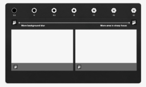 Control The Amount Of Blur Or Sharpness Around Your - Exposure