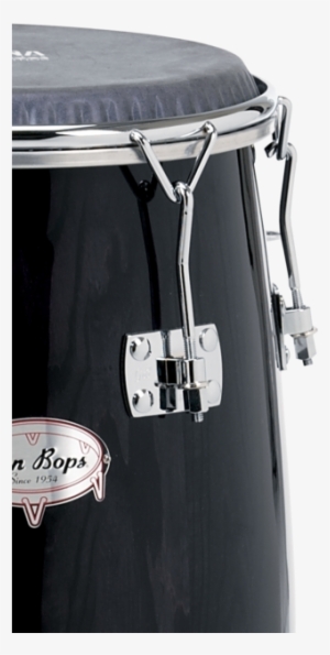 Gon Bops Congas - Gon Bops Alex Acuna Ebony Lacquer Quinto 10.75