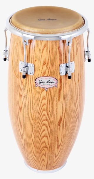 Gon Bops Congas - Gon Bops Alex Acuna Series Tumba Drum Natural Lacquer