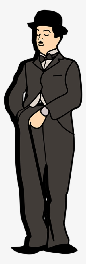 Actor Clipart Gentleman - Charlie Chaplin Png