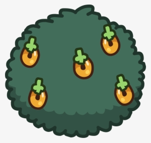 Multi-berry Bush Icon - Clip Art