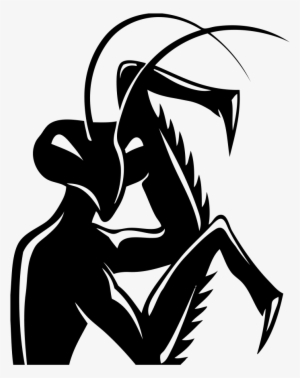 Mantis Kung Fu Academy Grading System - Praying Mantis Silhouette Drawing