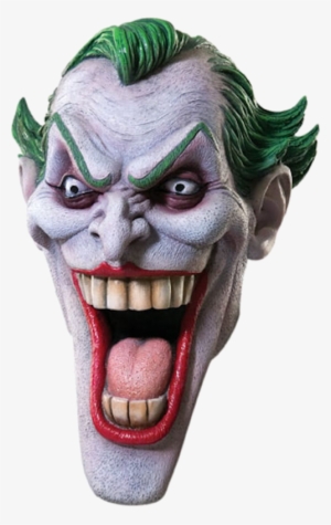 Deluxe Latex Batman Joker Mask - Joker Mask