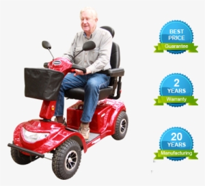 Mobility Scooter - Old People Scooter Png