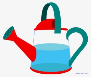 Picture Free Stock Garden Half Full Transparent Clip - Watering Can Clipart