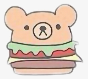 Png Royalty Free Library Drawing Kawaii Food - Cute Hamburger Drawing