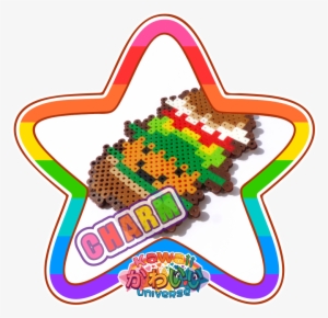 Kawaii Universe Cute Veggie Burger Macro Charm - Cafepress King Duvet Cover