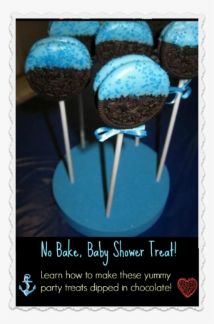 Baby Shower Chocolate Oreos - Birthday Party Food Ideas Frozen
