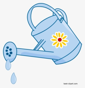 Watering Can, Free Png Clip Art Image