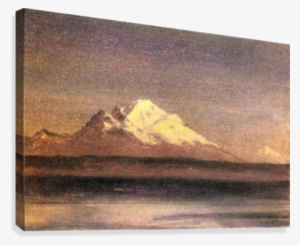 Snowy Mountains In The Pacific Northwest 2 By Bierstadt