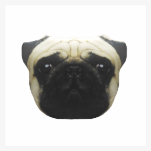 Almofada Cabeça Cachorro "pugg" - Pug