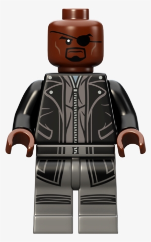 Eyepatch Transparent Nick Fury - Lego Marvel Super Heroes S.h.i.e.l.d. - Captain America