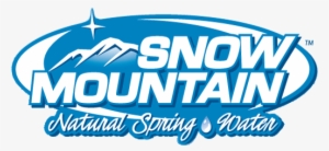 Snow Mountain Spring Water - Mountain Spring Water Logo