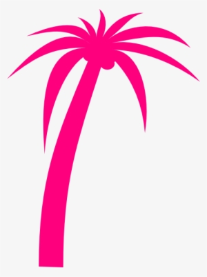 Palm Tree Pink Vector
