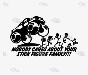 Running Stick - Running Stick Figure Family