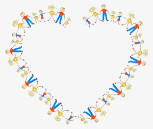 Big Image - Circle Of Stick Figures