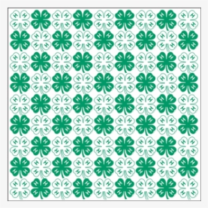 4 H Emblem Scrapbook Paper Ls163 - 4 H Clover Background