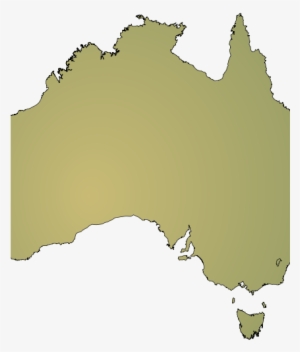 Australia Shading Without Boundaries Clipart Png