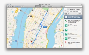 In It, I've Searched For Directions From New York City's - Apple Fifth Avenue