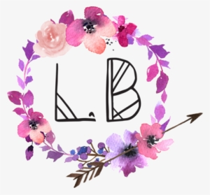 Little Boho Flower Co - Rosa Korallenrote Lila Watercolor-blumen 8 Papierteller