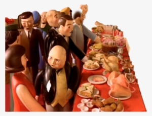 The People Eating - Thomas And Friends Lady Hatt's Birthday Party