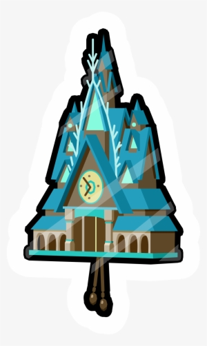 Clocktower Pin Icon - Frozen Fever Png Club Penguin