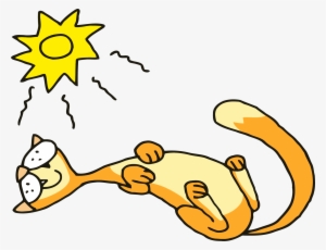 Cat Sleeping Png Clipart - Footprint