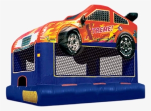 Speed Racer Large Bouncer - Inflatable Castle