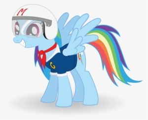 Justablankflank, Rainbow Dash, Safe, Speed Racer - My Little Pony: Friendship Is Magic