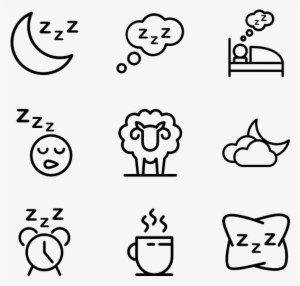 Sleeping - Space Icons Png