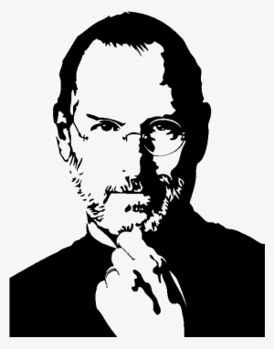 Sticker Portrait Steve Jobs Ambiance Sticker Si 0607 - Steve Jobs