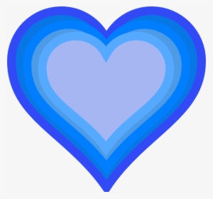 Cartoon Heart Clip Art - Heart Clipart Blue