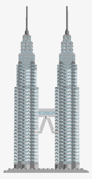 Malaysia Twin Tower Png - Transparent Petronas Towers Vector