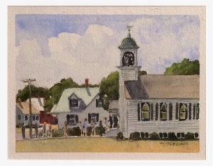 "the Sunday Morning" By Thomas Merriam Harvest Gold - Painting