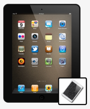 Ipad 2 Cracked Glass Repair - Mirroring Ios To Android