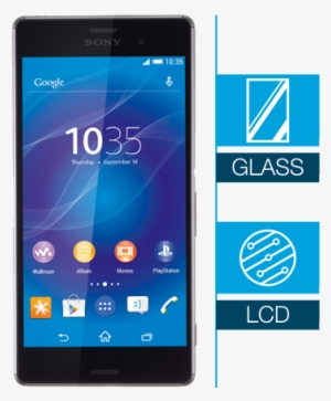 Photos Of Xperia Z Cracked Screen Repair - Ipad 3 Generation Png