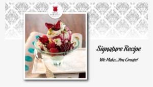 Wild Hibiscus Ice Cream Sundae - Berry Sundae