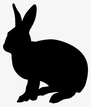Alice In Wonderland Rabbit Silhouette At Getdrawings - Hippo Silhouette Clip Art