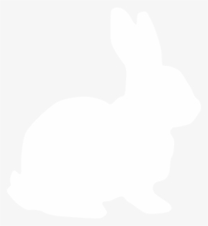 White Rabbit Clip Art - Bunny Icon White Png
